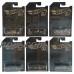 Hot Wheels 2018 50th Anniversary Black and Gold Series Complete Set of 6 Diecast Cars   